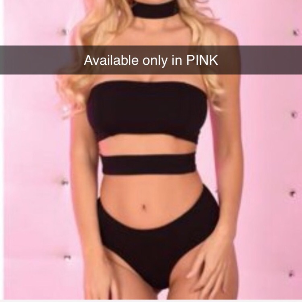 Rehab Stretchy Bandage style Choker neck Bodysuit